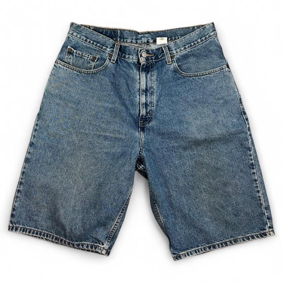 Levi's Other - Men's‎ Vintage Levi's Blue Denim Jorts 100% Cotton Size 34"